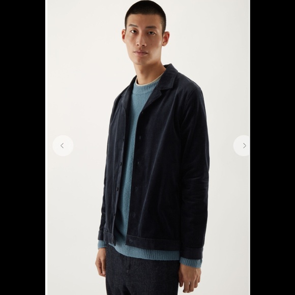 COS Other - NWOT COS Organic Cotton Corduroy Overshirt in Blue
